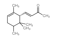 (E)-alpha-methyl ionone structure