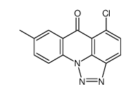 5-chloro-8-methyl-6H-[1,2,3]triazolo[4,5,1-de]acridin-6-one Structure