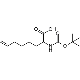 2-((叔丁氧羰基)氨基)辛-7-烯酸图片