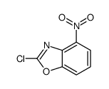 2-chloro-4-nitro-1,3-benzoxazole结构式