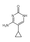 5-Cyclopropylcytosine Structure