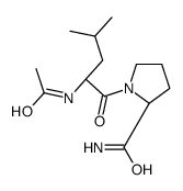 N-acetylleucylprolinamide结构式