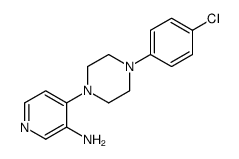 4-[4-(4-chlorophenyl)piperazin-1-yl]pyridin-3-amine Structure