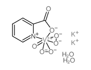 二水二钾二过氧钒结构式