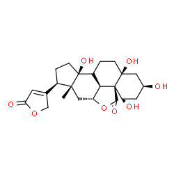 1β,3β,5,11α,14β,21-Hexahydroxy-24-nor-5β-chol-20(22)-ene-19,23-dioic acid 19,11:23,21-dilactone picture