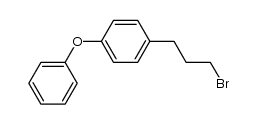 4-[3-Brom-propyl]-diphenylaethan结构式