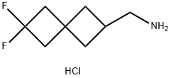 {6,6-Difluorospiro[3.3]heptan-2-yl}methanaminehydrochloride structure