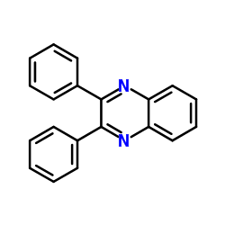 2,3-二苯基喹喔啉结构式