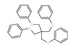 Benzene,1,1'-[[2,2-bis[(phenylthio)methyl]-1,3-propanediyl]bis(thio)]bis- (9CI) picture