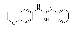 1-(4-ethoxyphenyl)-3-phenylthiourea Structure