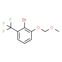 2-Bromo-1-(methoxymethoxy)-3-(trifluoromethyl)-benzene结构式