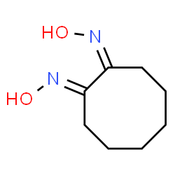 1,2-Cyclooctanedione dioxime structure