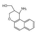 [(1S,2S)-1-amino-2,3-dihydro-1H-benzo[f]chromen-2-yl]methanol Structure