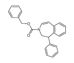 benzyl 1-phenyl-1,2-dihydro-3H-benzo[d]azepine-3-carboxylate结构式