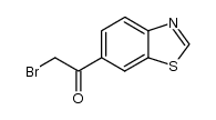 1-benzothiazol-6-yl-2-bromo-ethanone结构式