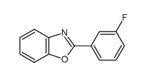 2-(3-fluorophenyl)-benzo[d]oxazole Structure