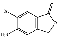 5-氨基-6-溴异-1(3H)-酮结构式