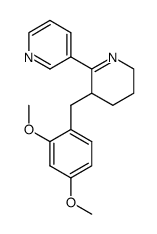 3-(2,4-dimethoxybenzyl)-3,4,5,6-tetrahydro-2,3'-bipyridine Structure