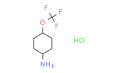 4-Trifluoromethoxy-cyclohexylamine hydrochloride Structure