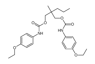 Bis(p-ethoxycarbanilic acid)2-methyl-2-propyltrimethylene ester structure