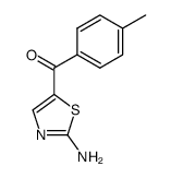 (2-AMINO-THIAZOL-5-YL)-P-TOLYL-METHANONE structure