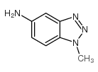 1-甲基-1H-1,2,3-苯并三唑-5-胺结构式