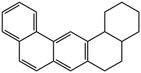 1,2,3,4,4a,5,6,14b-Octahydrodibenz[a,j]anthracene结构式