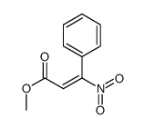 methyl (Z)-3-nitro-3-phenylprop-2-enoate结构式