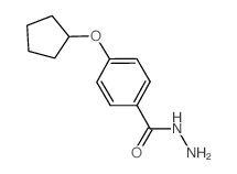 4-(Cyclopentyloxy)benzohydrazide Structure