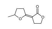 (E)-5-methyltetrahydro-[2,3']-bifuranyliden-2'-one结构式