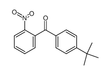 [4-(tert-butyl)phenyl](2-nitrophenyl)methanone结构式