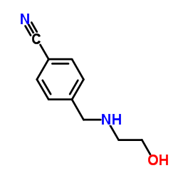 4-{[(2-Hydroxyethyl)amino]methyl}benzonitrile图片