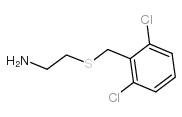 2-[(2,6-二氯苄基)硫代]乙胺结构式