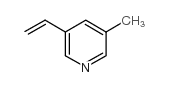 3-甲基-5-乙烯吡啶结构式