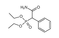 diethyl (2-amino-2-oxo-1-phenylethyl)phosphonate结构式