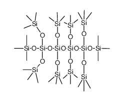 Decakis(trimethylsiloxy)-tetrasiloxan Structure