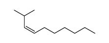 (Z)-2-Methyl-3-decene structure