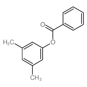 (3,5-dimethylphenyl) benzoate结构式