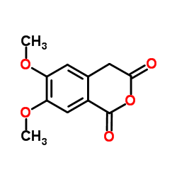 6,7-Dimethoxy-4H-isochromene-1,3-dione Structure