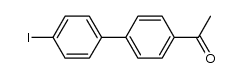 4-Acetyl-4'-iodobiphenyl Structure