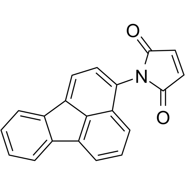 N-(3-Fluoranthyl)maleimide Structure