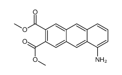 dimethyl 5-aminoanthracene-2,3-dicarboxylate结构式