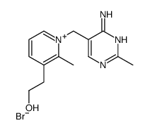 1-(4-amino-2-methylpyrimidin-5-ylmethyl)-3-(2-hydroxyethyl)-2-methylpyridinium bromide Structure