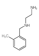 N-(2-aminoethyl)-N-(2-methylbenzyl)amine structure