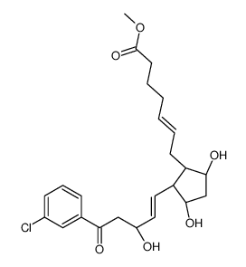 (Z)-7-[(1R)-2β-[(E,S)-5-(3-Chlorophenyl)-3-hydroxy-5-oxo-1-pentenyl]-3α,5α-dihydroxycyclopentan-1α-yl]-5-heptenoic acid methyl ester picture