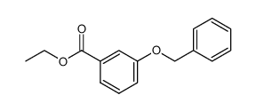 ethyl 3-(benzyloxy)benzoate结构式