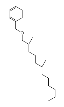 [(2R,6S)-2,6-dimethyldodecoxy]methylbenzene Structure