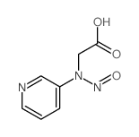 2-(nitroso-pyridin-3-yl-amino)acetic acid结构式