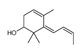 5-[(1Z,2E)-2-Buten-1-ylidene]-4,6,6-trimethyl-3-cyclohexen-1-ol结构式