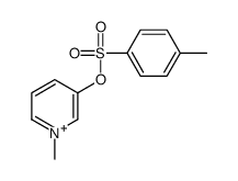 (1-methylpyridin-1-ium-3-yl) 4-methylbenzenesulfonate结构式